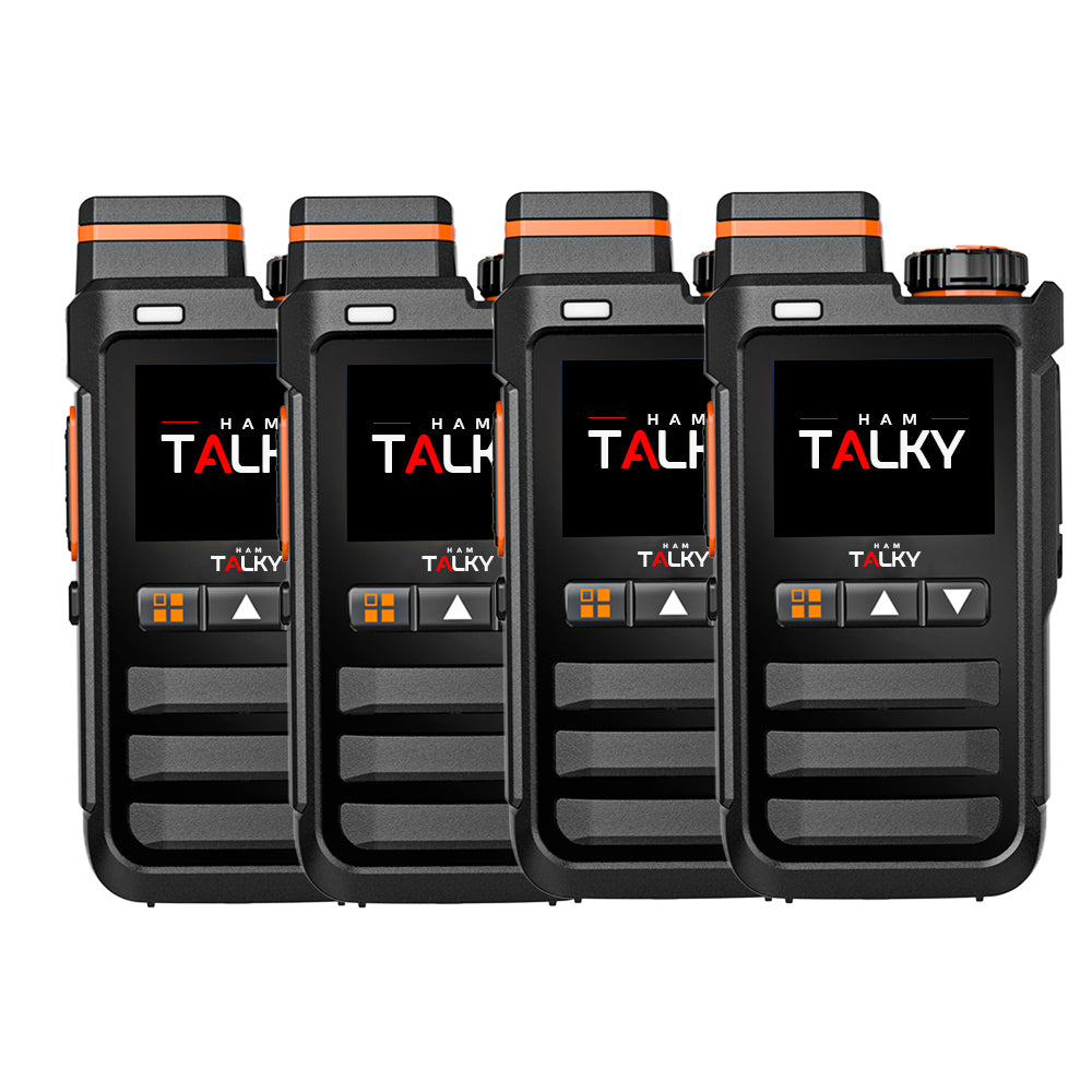 HAM TALKY Nationwide  PTT Walkie-Talkie POC raido with Sim Cards  Unlimited Range