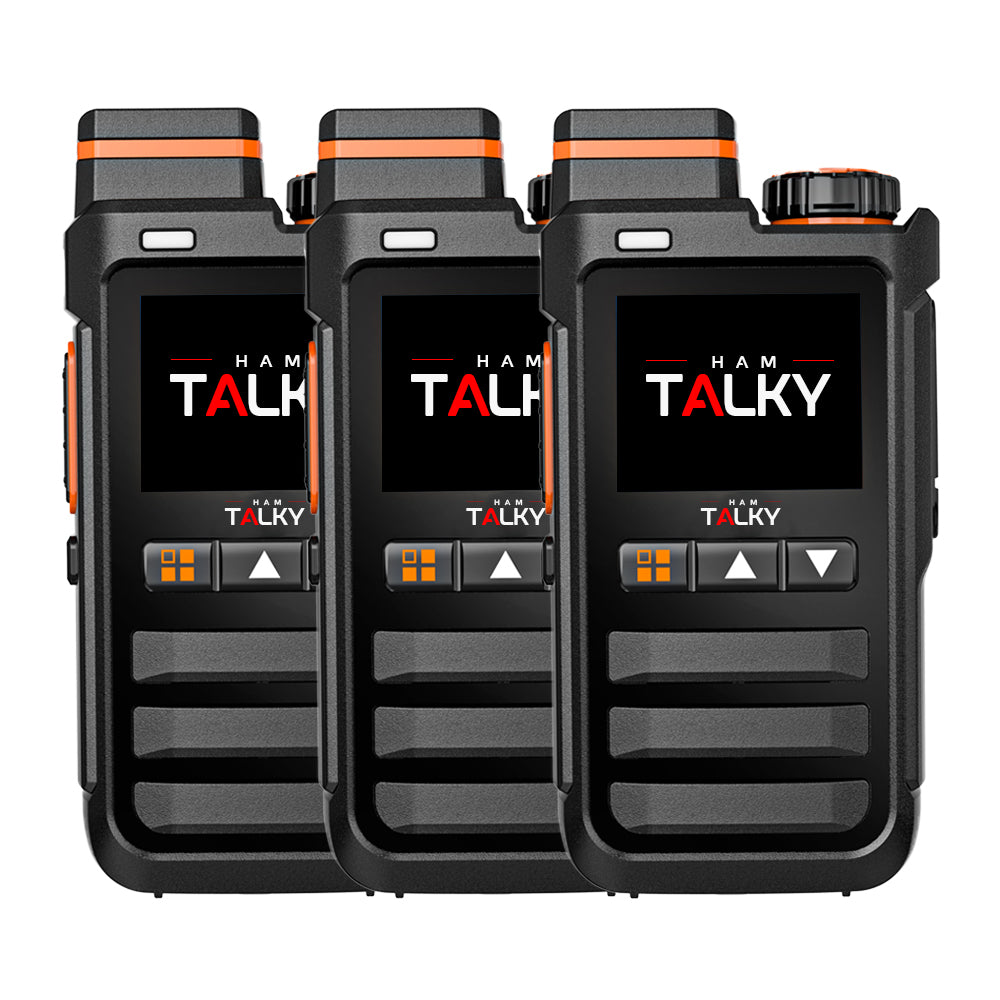 HAM TALKY Nationwide  PTT Walkie-Talkie POC raido with Sim Cards  Unlimited Range